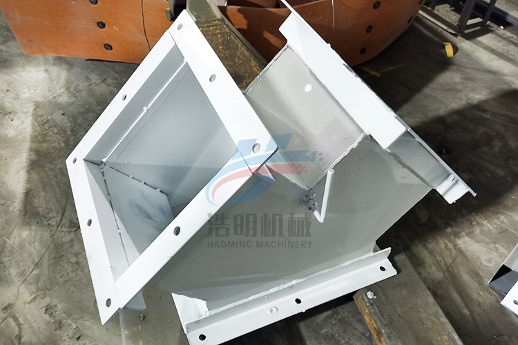 斗式提升机出料口三通